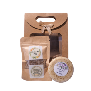 Kit Relaxamento Camomila – Escalda-pés & Sabonete